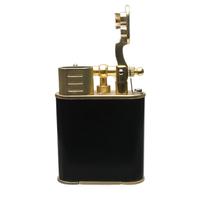 Lighters El Septimo Double Jet Torch Lighter & Punch Black and Gold