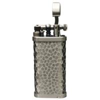 Lighters IM Corona Pipe Lighter - Old Boy Silver Hammer Tone