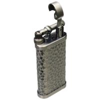 Lighters IM Corona Pipe Lighter - Old Boy Silver Hammer Tone