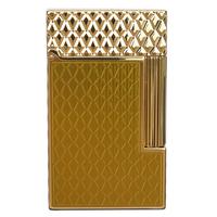 Lighters S.T. Dupont Lighter - Ligne 2 Guilloche Honey/Gold