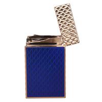 Lighters S.T. Dupont Lighter - Ligne 2 Guilloche Blue/Rose Gold