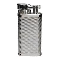 Lighters Dunhill Unique Barley Silver Plate Lighter