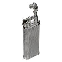 Lighters Dunhill Pipe Lighter - Unique Barley Silver Plate