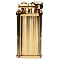 Lighters Dunhill Unique Lines Gold Plate Pipe Lighter