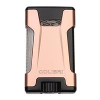 Lighters Colibri Cigar Lighter - Rebel Matte Rose Gold and Black