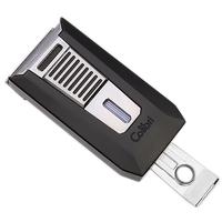 Lighters Colibri Cigar Lighter - Slide Matte Black and Chrome