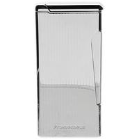 Lighters Prometheus Cigar Lighter - Retro Chrome Vertical Lines