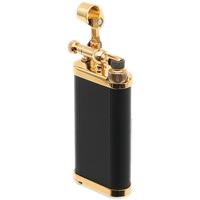 Lighters IM Corona Pipe Lighter - Old Boy Black and Gold