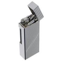 Lighters Dunhill Pipe Lighter - Rollagas Hobnail Silver Plated