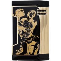 Lighters Prometheus Cigar Lighter - Magma T God of Fire(Gold on Black Lacquer)