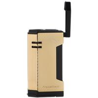 Lighters Prometheus Cigar Lighter - Magma X God of Fire(Gold on White Lacquer)