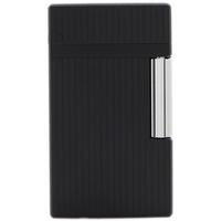 Lighters IM Corona Cigar Lighter - Double Corona Black Matte Pinstripe