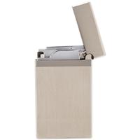 Lighters IM Corona Cigar Lighter - Double Corona Hairline Brushed Chrome