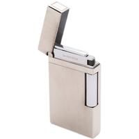 Lighters IM Corona Cigar Lighter - Double Corona Hairline Brushed Chrome