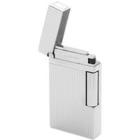 Lighters IM Corona Cigar Lighter - Double Corona Pinstriped Chrome