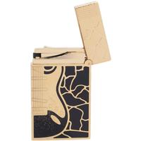 Lighters S.T. Dupont Lighter - Ligne 2 Cling Fender Black/Gold with Necklace