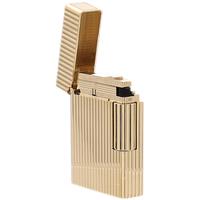 Lighters S.T. Dupont Lighter - Ligne 1 Vertical Line Yellow Gold