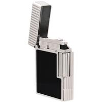 Lighters S.T. Dupont Lighter - Ligne 1 Vertical Line Black and Palladium