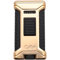 Lighters Colibri Cigar Lighter - Ascari Gold and Black