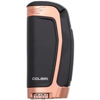 Lighters Colibri Cigar Lighter - E3 Black and Rose Gold