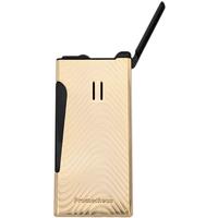 Lighters Prometheus Cigar Lighter - Retro Flint God of Fire (Gold on Black Lacquer)