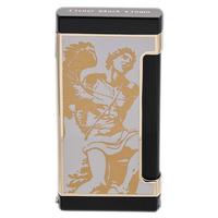 Lighters Prometheus Cigar Lighter - Ultimo X Limited Edition God of Fire(Gold and White Lacquer)