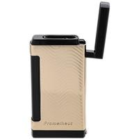 Lighters Prometheus Cigar Lighter - Ultimo X Limited Edition God of Fire(Gold and White Lacquer)