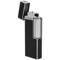 Lighters Colibri Cigar Lighter - Continental Black and Chrome