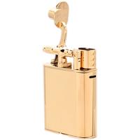 Lighters Dunhill Cigar Lighter - Unique Turbo Gold Plated Lines