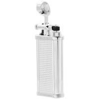 Lighters Dunhill Pipe Lighter - Unique Silver Plated Hobnail