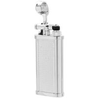 Lighters Dunhill Cigar Lighter - Unique Silver Plated Hobnail