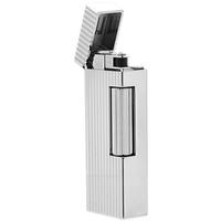 Lighters Dunhill Pipe Lighter - Rollagas Lines Palladium Plate