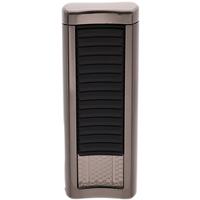 Lighters Les Fine Lames Lighter - Essentials Nexus Double Torch - Gun Metal