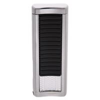Lighters Les Fine Lames Lighter - Essentials Nexus Double Torch - Silver