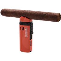 Lighters Les Fine Lames Lighter - Essentials Cerberus Triple Torch - Orange
