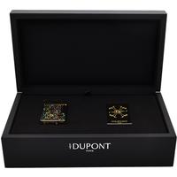 Lighters S.T. Dupont Lighter - Ligne 2 Fuente (Black/Yellow Gold)