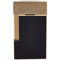 Lighters S.T. Dupont Table Lighter - Black/Gold