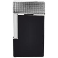 Lighters S.T. Dupont Table Lighter - Black/Chrome