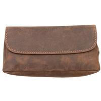 Stands & Pouches Erik Stokkebye 4th Generation 1 Pipe Combo Pouch Hunter Brown