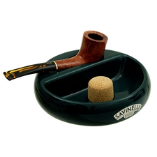 Ashtrays Savinelli Ceramic 1 Pipe Green Ashtray