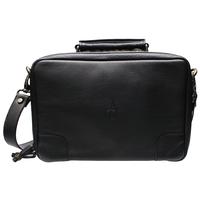 Stands & Pouches Claudio Albieri Italian Leather 4 Pipe Bag Black