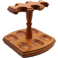 Stands & Pouches Woodmere 6 Pipe Stand - Teak