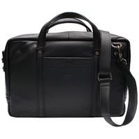 Stands & Pouches Claudio Albieri Italian Leather Laptop Plus Tablet Black/Burgundy
