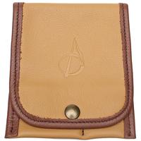 Stands & Pouches Claudio Albieri Italian Leather Accessory Pouch Tan/Russet