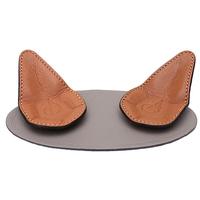 Stands & Pouches Claudio Albieri 2-Pipe Leather Magnetic Stand Dark Grey/Russet
