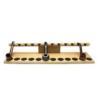Stands & Pouches Neal Yarm Tilt Head 12 Pipe Stand Oak