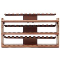 Stands & Pouches Neal Yarm 36 Pipe Stand - Three Tier Mahogany and Stained Maple