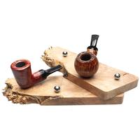Stands & Pouches Scott Tinker Big Leaf Maple Burl Two Tier 5 Pipe Stand