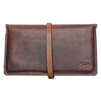 Stands & Pouches Chacom Leather Two Pipe Roll Brown