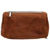 Stands & Pouches Savinelli Leather 2 Pipe and Tobacco Bag - Rust